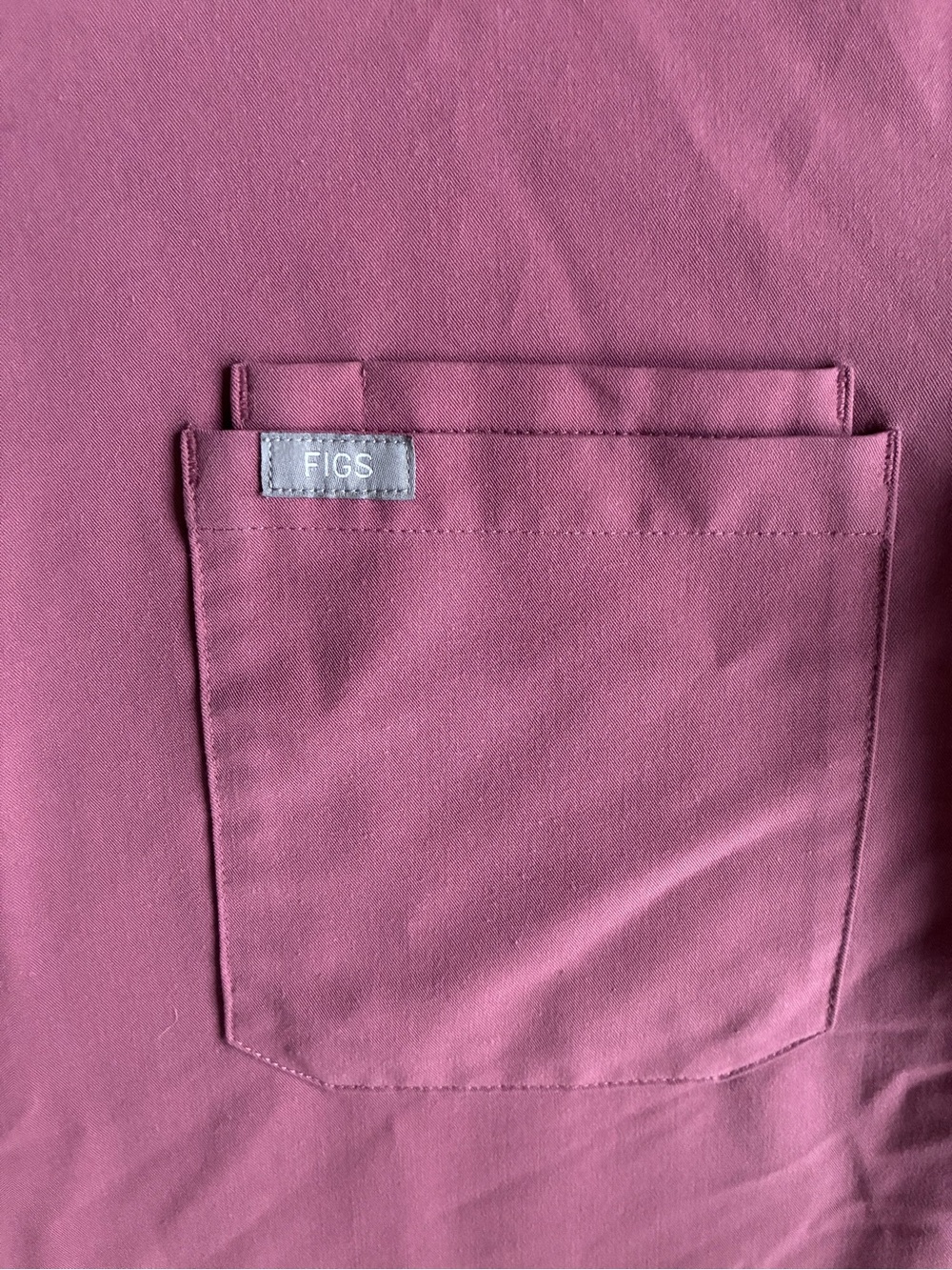 Figs Mauve Set! Medium Catarina Top and M TALL Livingston Straight Leg Pants - Picture 7 of 8